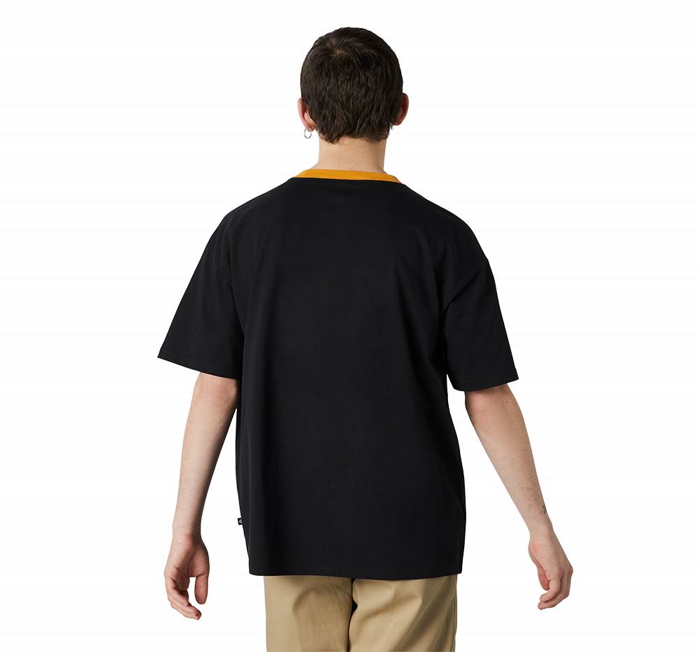 Camiseta Converse Oversized Wordmark Ringer Homem Pretas 807394FCQ